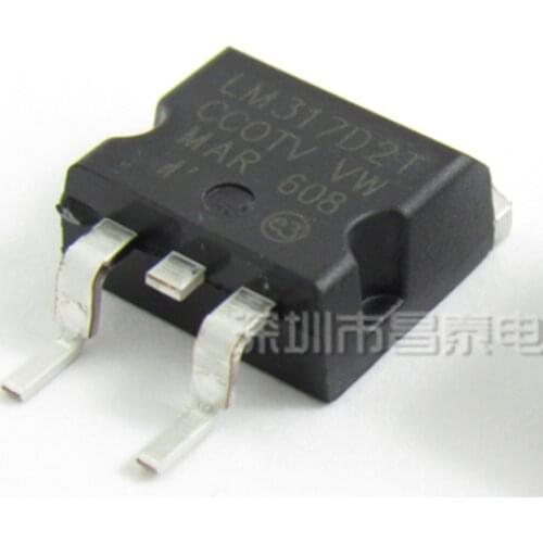 10pcs/lot LM317D2T LM317 TO-263 Voltage Regulator