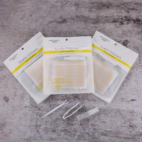 528PCS Makeup Invisible Eyelid Sticker Lace Double Eyelid Tape Eye Lift Strips Adhesive Stickers Eye Tape Tools No Glue Needed