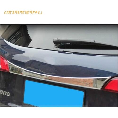 ABS Chrome Trunk Cover Rear Cover For 2013 KIA Sorento Car accessories car sticker