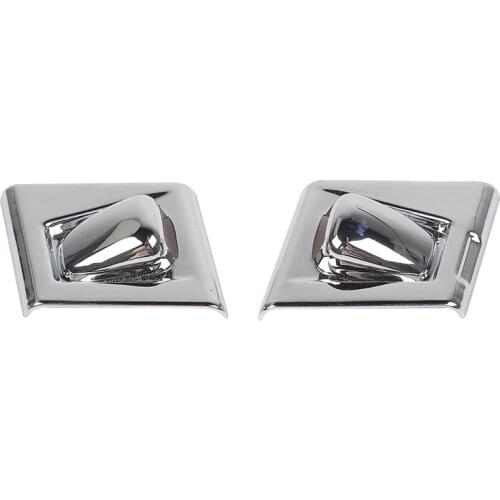 Car Front Wiper Water Spray Nozzle Decoration Cover Trim Stickers for Ford F150 2015-2020 Car Accessories