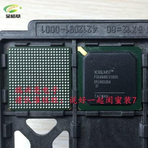 Free Shipping 5pcs/lot XC6SLX45T-2FGG484I XC6SLX45T 2FGG484I BGA484 Goods in stock