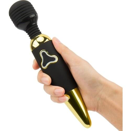 Big Magic Wand Vibrator 7 Mode 3 Speed Rechargeable Dildo Massager Clitoris Stimulator Toys for Adult Sex Toys for Woman