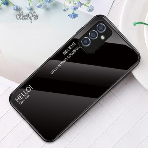 A82S Case XUANYAO Hard Glass Cover For Galaxy A02 A12 A22 A32 A42 A52 A62 A72S A82 Case Silicone UltraSlim Tempered Glass Cover