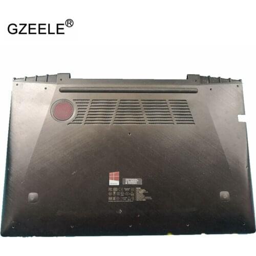 GZEELE new Laptop Base Bottom D Cover For Lenovo Y70-70 Y70 Y70T Y70-80 D Shell Black Lower Bottom Case Cover AP14S000B0