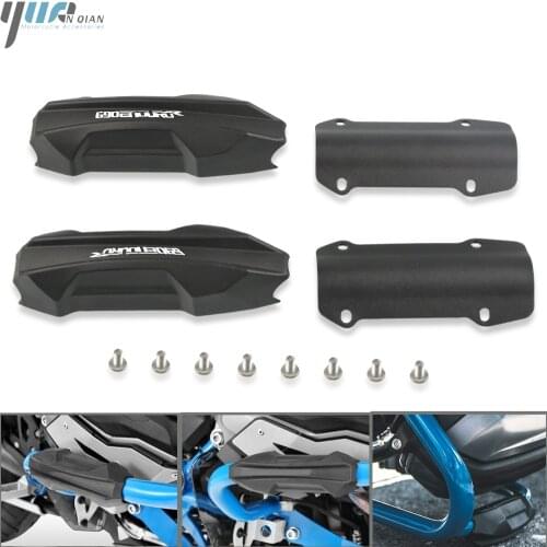For 690 Enduro R Motorcycle 25mm Crash Bar Bumper Engine Guard Protection Decorative Guard Block 690 EnduroR Accessories