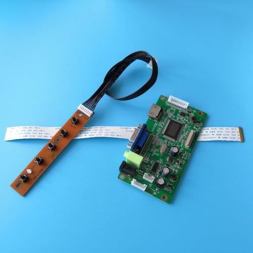 For N133HCE-EN1 30Pin monitor Controller board DIY 1920×1080 13.3" KIT VGA SCREEN display LCD EDP DRIVER