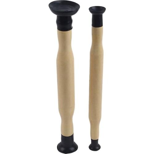 Double Ended Manual Grinder Mill Grinding Rod Suction Cup Grinder Auto Repair Mortar Tool Car Supplies