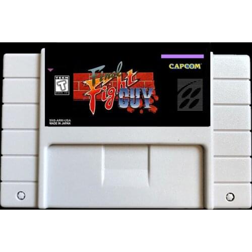 Final Fight GUY USA- NTSC version 46 pins Video games card NTSC version for Retro Video games Console