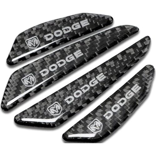 Carbon Fiber Protector Car Stickers Auto Decal For Dodges Challenger RAM 1500 Charger Avenger Caliber Nitro Automotive Goods