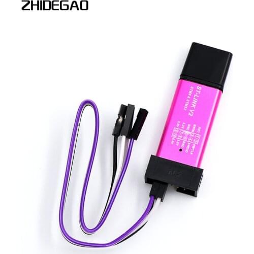 ST-Link V2 Stlink mini STM8 STM32 STLINK Simulator Download Programming With Cover New