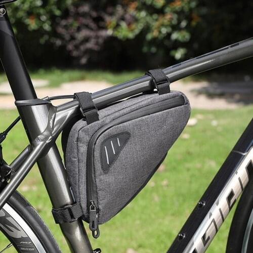 Waterproof Bike Triangle Bag For Bicycle Front Frame Bag Cycling Top Tube Bag Bicycle Bags Bicycle Bike Accessories