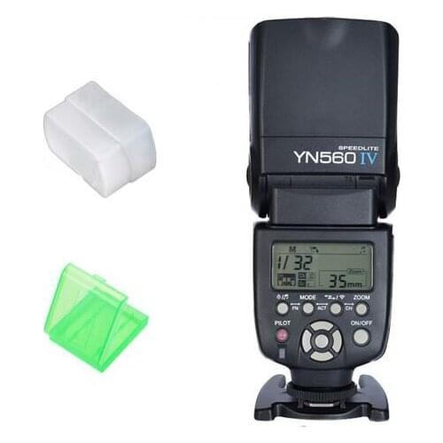 Yongnuo YN-560 IV Flash Speedlite for Canon Nikon Pentax Olympus DSLR Cameras YN560 4 560VI upgrade version of YN560 II YN560III