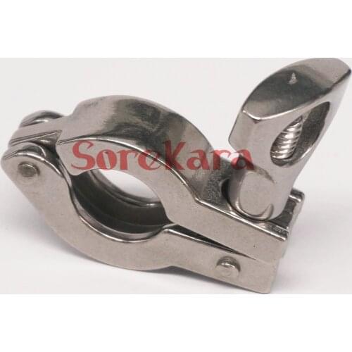 25mm Ferrule O/D 304 Stainless Steel Casting Tri Clamp Sanitary Fitting Dairy Brewing Tri Clover