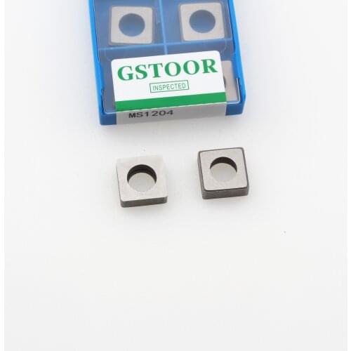 10PCS MV1603 MS1204 MC1204 CNC Carbide Shim Knife Pad For Turning Inserts VNMG CNMG SNMG