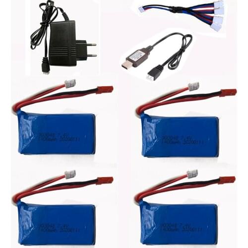 LS battery For Wltoys A949 A959 A969 A979 K929 1/18 Rc Car LiPo Battery 7.4V 1500mah A949 27 Part for Wltoys RC Car Part 1-4pcs