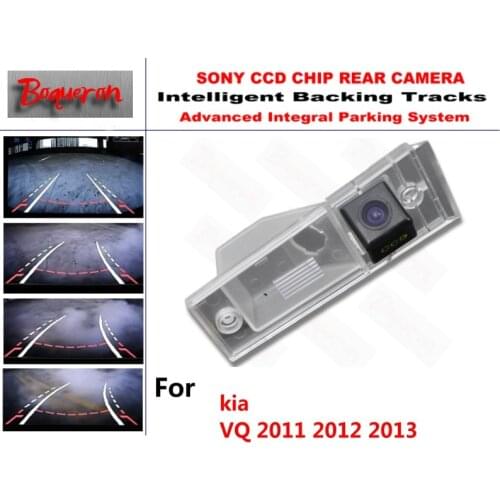 For kia VQ 2011 2012 2013 CCD Car Backup Parking Camera Intelligent Tracks Dynamic Guidance Rear View Camera