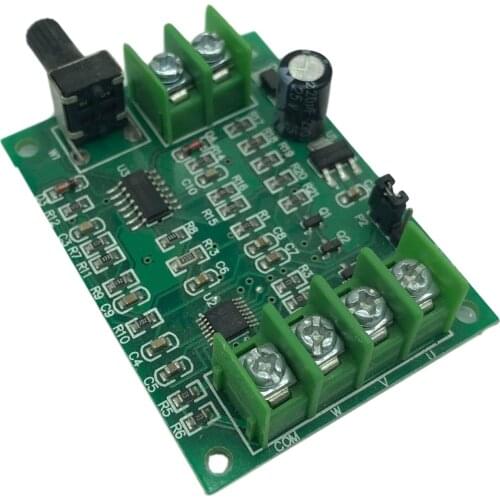 5V-12V DC Brushless Driver Board Controller For Hard Drive Motor 3/4 Wire New