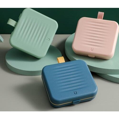 Household Travel Small Magnetic Sewing Box DIY Multi-function Stitch Knitting Tool Accessories Knitting Needles Sewing Tool