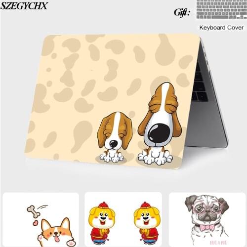 Laptop Case For Apple MacBook New Air 13 Touch ID A1932 2018,For Mac book Air Pro Retina 11 12 13 15 13.3 cover + Keyboard Cover