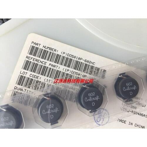 DO5010P-602HC Power Chip inductors 5010-6UH 20% 12A 18X15MM