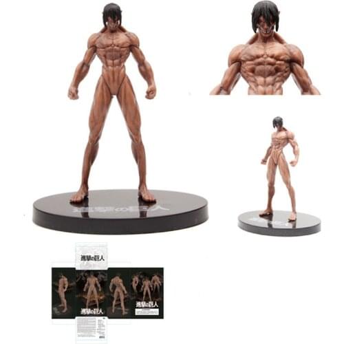 Attack On Titan Anime Figure Eren Yeager Founding Titan Giant Doll Action Figuras PVC Nendroid Model 15cm Collection Toy