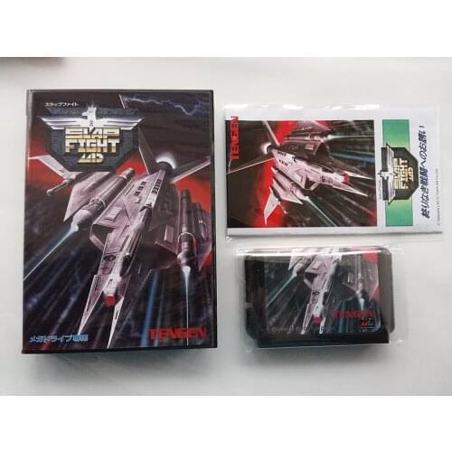 MD Game : Slap Fight ( Japan Version!! box+manual+cartridge!! )