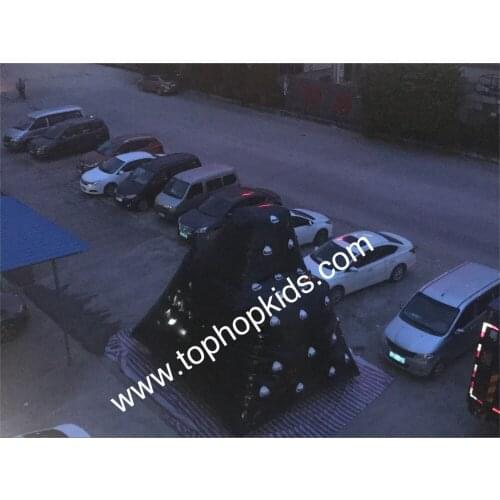 Newest Black color inflatable iceberg, high quality inflatable iceberg for summer season with factory price