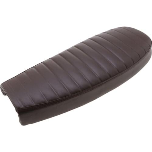 Cafe Racer Motorcycle Seat Cushion Motorbike Seat Retro Seats Universal Brown