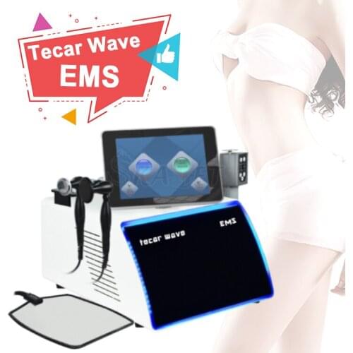 Portable EMS Smart Tecar Therapy Relief Pain Muscle Stimulaton Shock Wave Beauty Massage Device