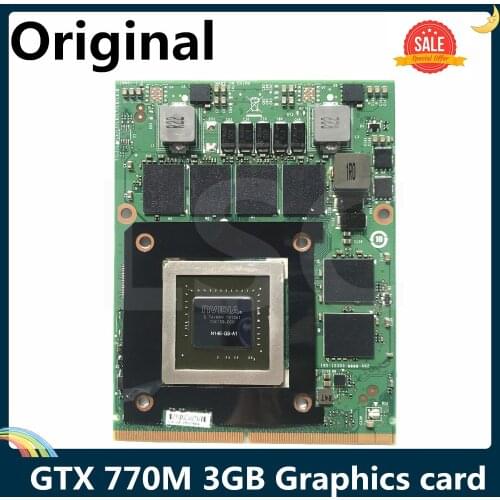 LSC Original For MSI GT70 GT60 GX660R GT660 GX680 GX780 Graphics Card MS-1W0B1 N14E-GS-A1 GTX 770M 3GB DDR5