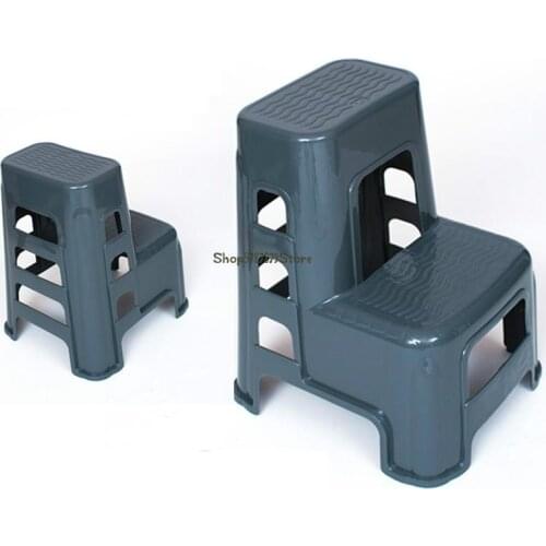Car Wash Stool Plastic Car Beauty Stool Two Two Step Chair Climbing Ladder Step Stool Pedal Ladder Household Foot Pad