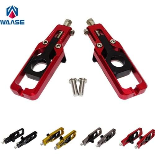 CNC Aluminum Chain Adjusters Tensioners Catena For Honda CBR600RR CBR 600 RR Fireblade F5 PC40 2007 2008 2009 2010 2011 2012