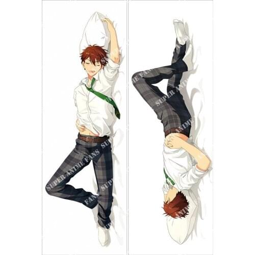 Japanese Anime Ensemble Stars Akehoshi Subaru Body Pillows Hugging Pillow Cover Case Decorative Pillowcases Double-Sided 2way