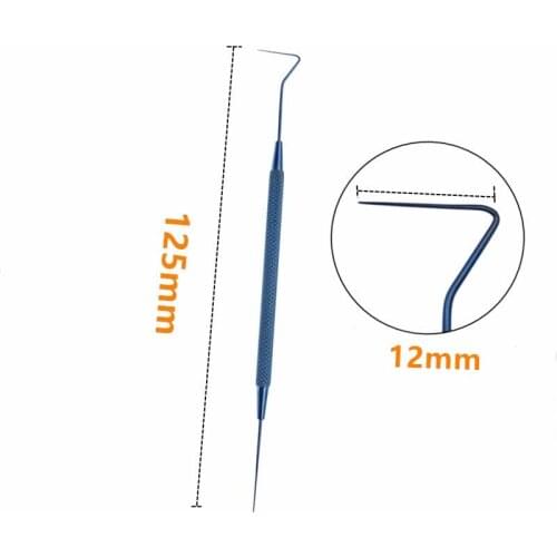 1pcs New Titanium Flap Lifter ophthalmic eye instruments