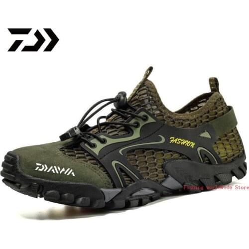 2021 DAIWA Fishing Water Shoes Mens Beach Outdoor Wading Shoes Climbing Shoes Surf Woman Quick-Drying Dawa Fishing Shoes