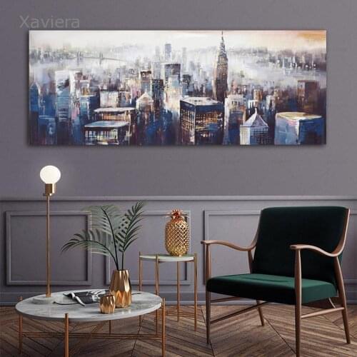 Abstract Color Graffiti City Art Posters and Prints Wall Art Pictures Modern Home Decoration Bedside Canvas Paintings Frameless