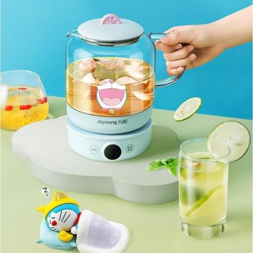 Joyoung 220V Automatic Electric Kettle 1L Glass Mini Portable Health Preserving Pot Tea Electric Kettle Tea Pot Health Pot