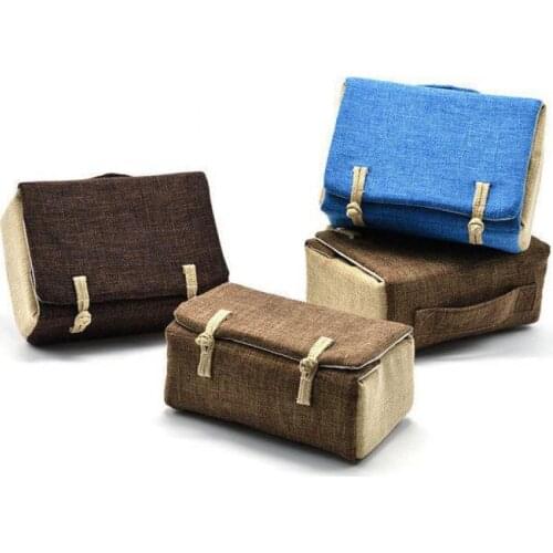 Tea Cozies Side Handle Pot Tea Set Storage Cloth Bag One Pot 3 Cup Storage Bag Travel Portable Drawstring Bag Drinkware