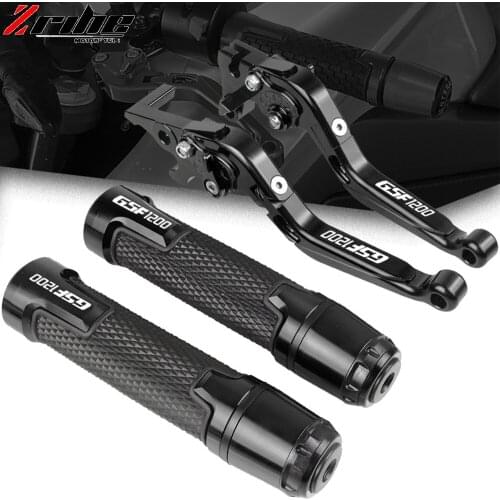For Suzuki Bandit GSF1200 1996 1997 1998 1999 2000 GSF 1200 BANDIT Motorcycle CNC Brake Clutch Levers Handlebar Hand Grips ends