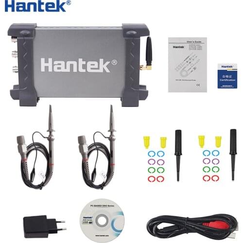 Hantek IDSO1070A 2CH 70MHz Original iPhone/iPad/Android/Windows WIFI USB Oscilloscope 250MSa/s 2 Channels Bandwidth Support