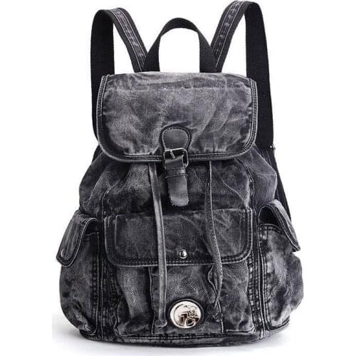Key Choice Women's Denim Backpacks