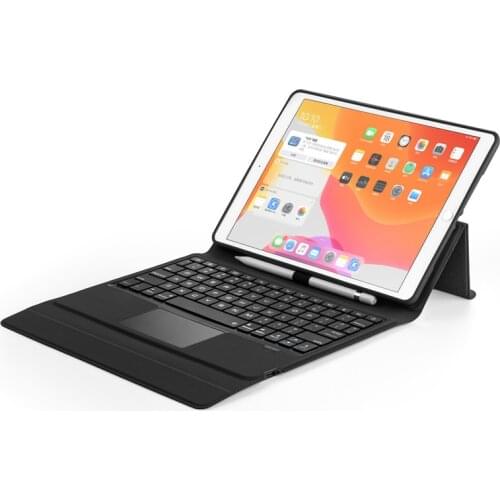 Care For iPad 10.2 Keyboard With Touchpad Mouse Function Bluetooth Keyboard For iPad 10.2" Protective Holster A2197 A2200 A2232