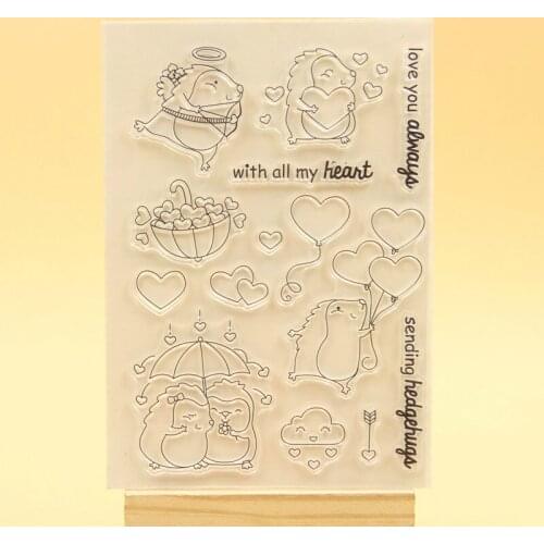 KSCRAFT New Transparent Clear Silicone Stamp/Seal for DIY scrapbooking/photo album Decorative clear stamp sheets 215