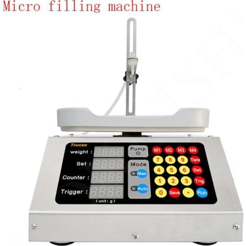 Automatic Quantitative Weighing Filling Machine High Precision Liquid Dispensing Machine Weighing Filler Dispenser 30W 110-220V