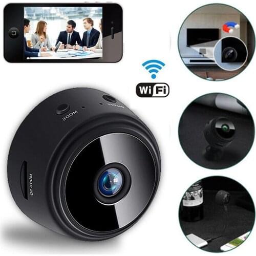 Mini WIFI Camera 1080P micro Video Camera Wide-angle Lens Infrared Night Vision Network Intelligent Monitoring Home Security