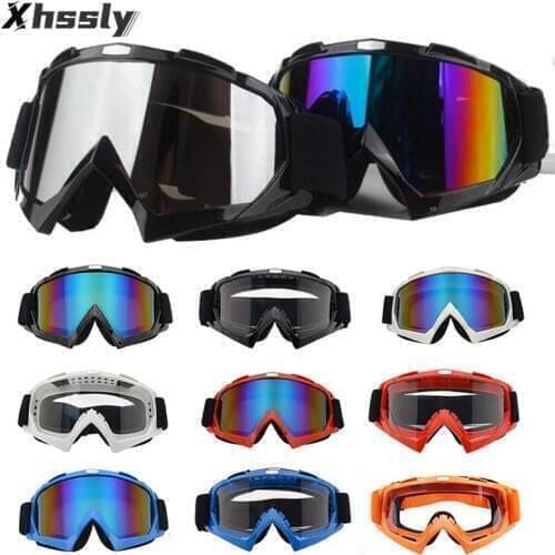 Motorcycle Motocross Goggles Glasses Sunglasses Helmets Eyewear Cycling Riding For YAMAHA V Star 1100 Xvs 1100 Vino Majesty 400