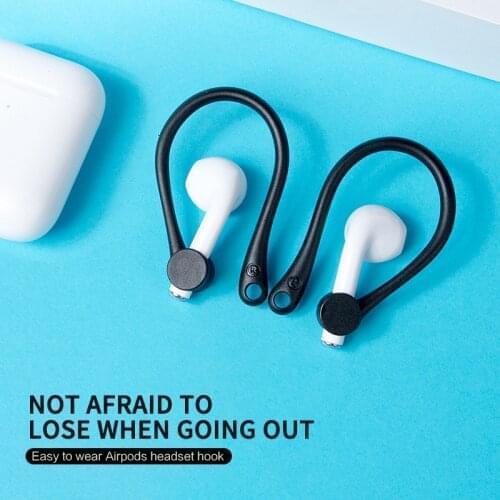 Soft Anti-fall Earhook For Airpods Bluetooth Wireless Earphone Anti-lost Protect Holder Earbuds For Air Pods Ear Hook