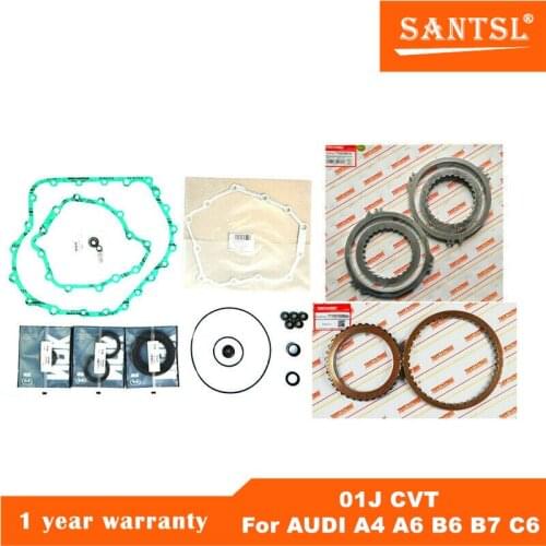 CVT 01J Transmission Clutch Friction Plate gasket kit Transmission Master kit For Audi A4 A6 B6 B7 C5 C6 01J