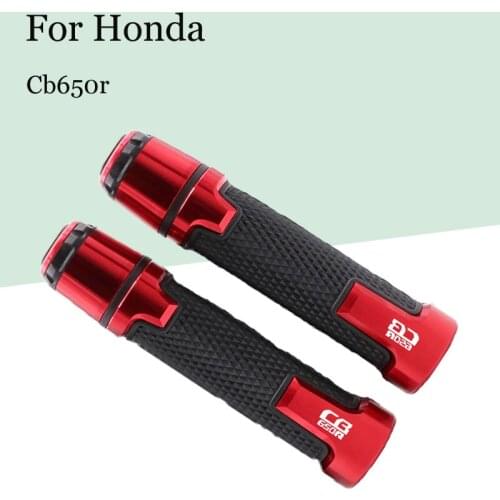 Suitable for Honda Cb650r Modified Grip Sets CNC Rubber Plug Type Rubber Gloves Car Grip Accessories