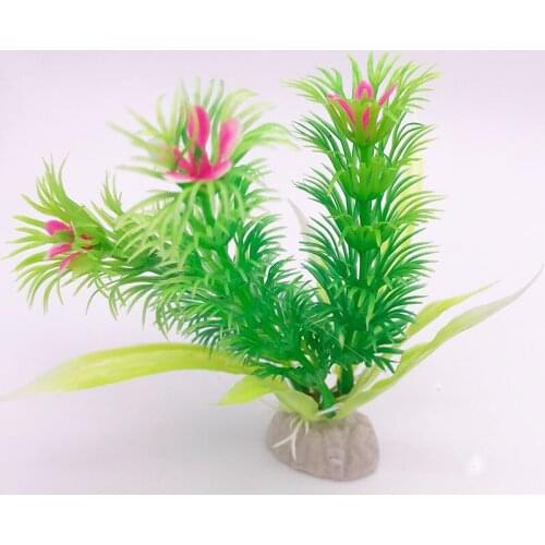 Green Aquarium Plants Ornaments Aquarium Fish Tank Plant Plastic Water Grass Decor Aquarium Decoration